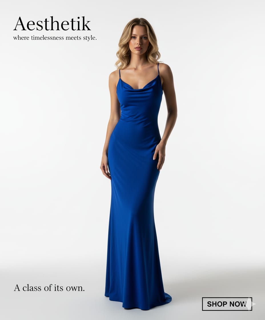 Aesthetik Azure Muse Gown