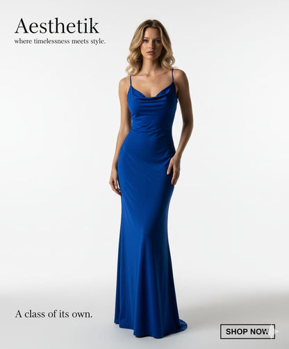 Aesthetik Azure Muse Gown