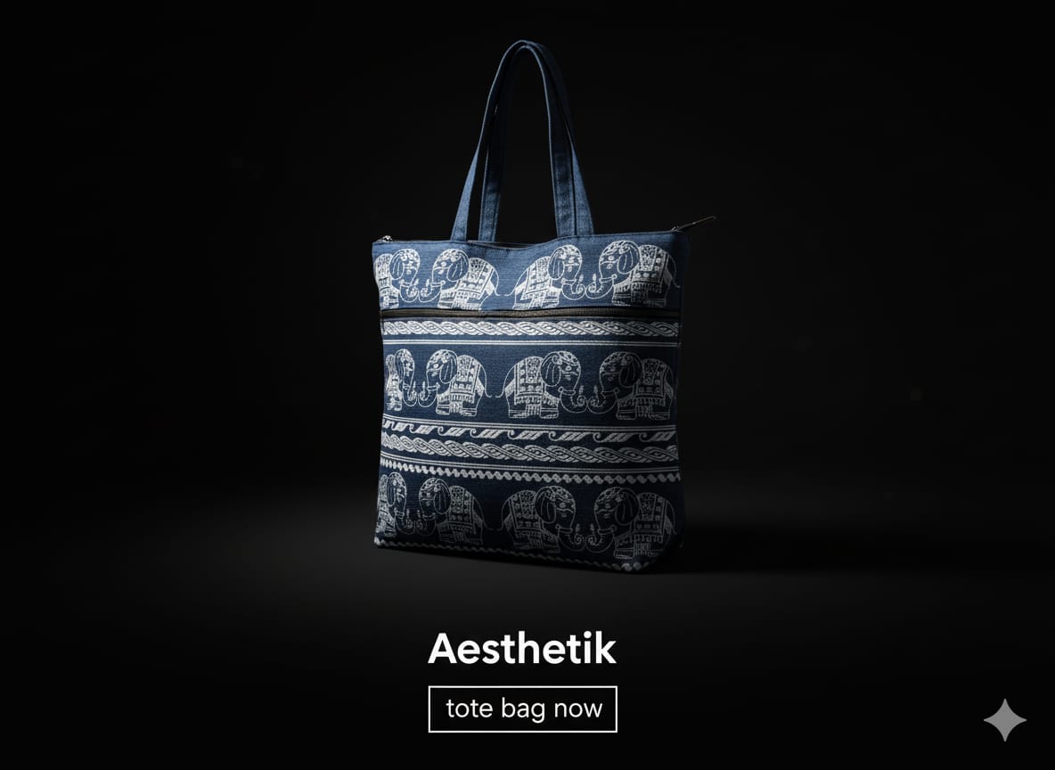 The Heritage Script Tote