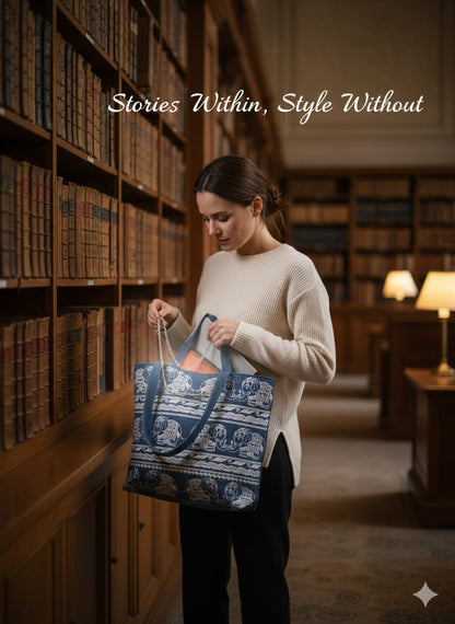 The Heritage Script Tote