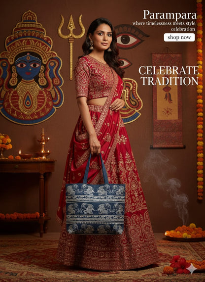 The Heritage Script Tote